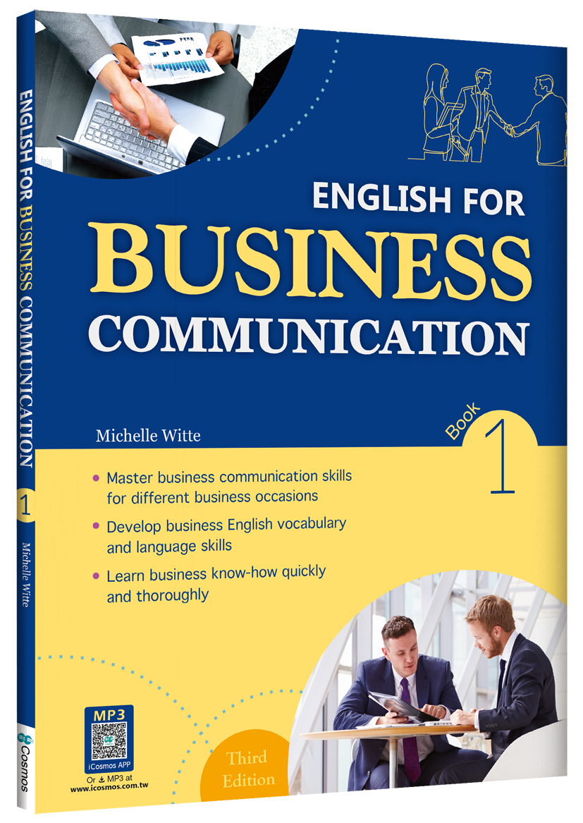 C4310-0834 English for Business Communication 1【3rd Ed.】(菊8+Cosmos Cloud APP)_ [立體書].jpg