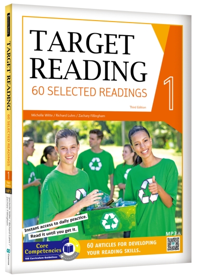 Target Reading 1－60 Selected Readings (3rd Ed.) (16K+寂天雲隨身聽APP)（With No Answer Key／無附解答）