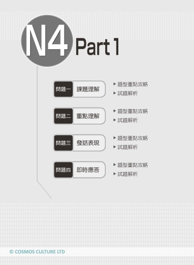 N4日語聽解實戰演練：模擬試題8回+1回題型重點攻略解析（16K+寂天雲隨身聽APP）