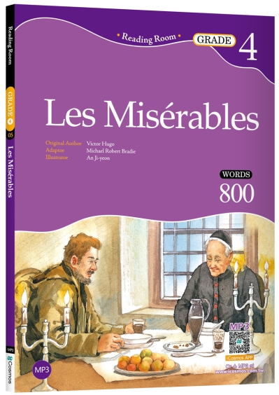 Les Misérables【Grade 4】(2nd Ed.)（25K經典文學改寫讀本+寂天雲隨身聽APP）