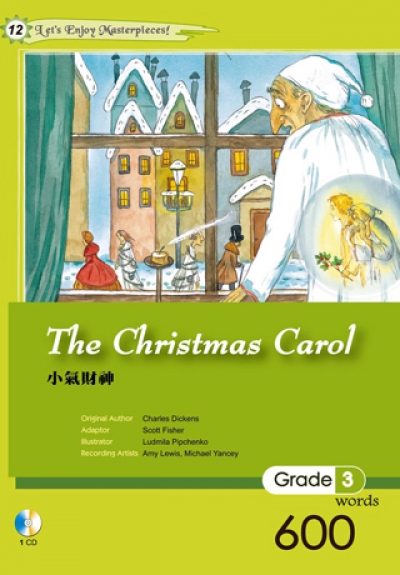 小氣財神 A Christmas Carol【Grade 3】（25K軟皮精裝+1CD）