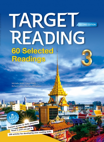 Target Reading 3: 60 Selected Readings (2nd Ed.)(16K+MP3)（With No Answer Key／無附解答）