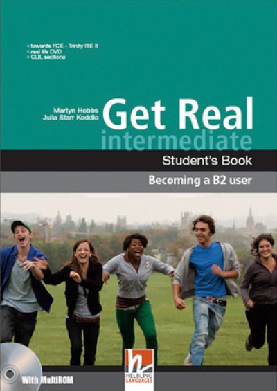 Get Real: Student's Book Intermediate (1書+1CD-ROM)（With No Answer Key／無附解答）
